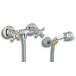 Baterie perete dus Classic, crom cu accesorii - 8060,0