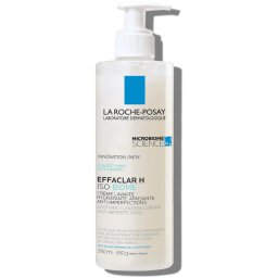 Crema hidratanta de spalare pentru pielea grasa fragilizata La Roche-Posay Effaclar H Iso-Biome, 390ml (Concentratie: Crema, Gramaj: 390 ml)