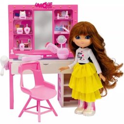 Unique Eyes: Păpușă cu ochi magici cu salon de înfrumusețare