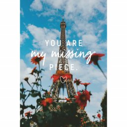 Puzzle You Are My Missing Piece, 99 Piese