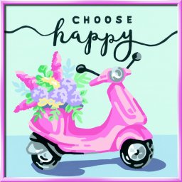 Creart - Pictura Scuter Choose Happy