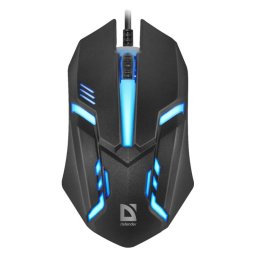 Mouse Сyber MB-560L BL,Light,7colors,1600DPI