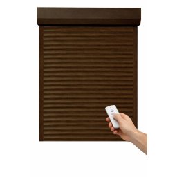 Rulou Exterior Aluminiu Nuc cu Acționare Electrică și Telecomandă