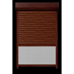 Rulou Exterior Aluminiu Mahon cu Plasă Insecte – Acționare Manuală