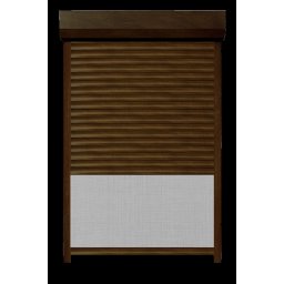 Rulou Exterior Aluminiu Nuc cu Plasă Insecte – Acționare Manuală