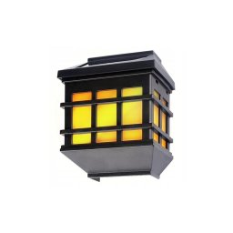 Lampă LED solară de perete cu senzor de amurg, 1,2 V, 600 mAh, IP44