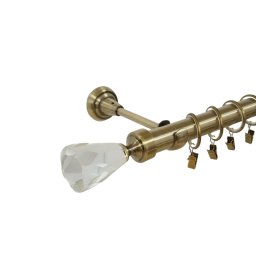 Galerie simpla -Crystal cone-simpla /25 -aur antic