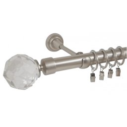 Galerie simpla -Kula Crystal -simpla /25 -crom mat
