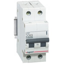 INTRERUPTOR AUTOMAT 40A 2P C 4.5kA 2MW - LEGRAND RX3