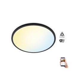 WiZ - Lampă LED plafon SUPERSLIM dimabilă 32W 230V negru Wi-Fi