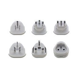 Solight PA20 - Adaptor de călătorie universal cu dispozitive detașabile 100-250V