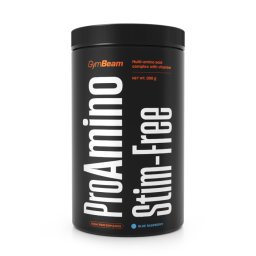 GymBeam ProAMINO stim-free 390 g blue raspberry