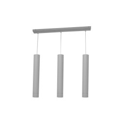 Lustră LED pe cablu TUBA 3xGU10/4,8W/230V gri