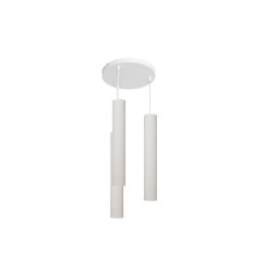 Lustră LED pe cablu TUBA 3xGU10/4,8W/230V albă
