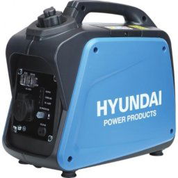 HY 2000 XS Generator de curent Hyundai tip inverter ,putere maxima 2 kVA,pornire manuala ,mod ,,eco" ,motor in 4 timpi ,2 Cp