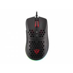 Mouse Krypton 555 8000DPI with Software, RGB, Wired, Black