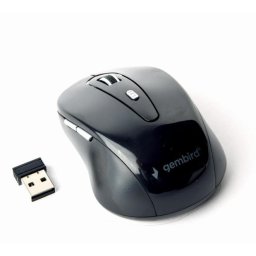 Mouse MUSW-6B-01, USB Wireless, Black