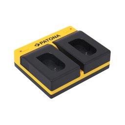 PATONA - Încărcător dual foto Panasonic DMW-BLK22 USB