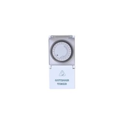 Priză programabilă mecanică de exterior 16A/230V IP44