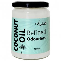 Ulei de cocos rafinat fara miros 500ml Aukso
