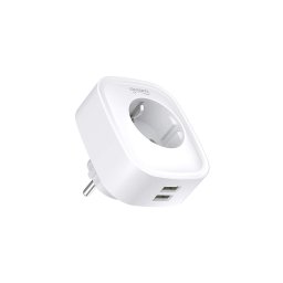 Priza inteligenta Gosund SP112, Wi-Fi, 3600W, 2 x USB, Control aplicatie, Programare, Monitorizare consum