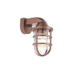 Aplică de exterior CAGE 1xE27/28W/230V IP44 cupru Redo 90206