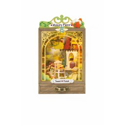 Puzzle 3D, Casuta de papusi DIY, Dulciurile padurii, 37 piese