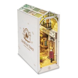 Book Nook, Cotor de carte DIY, Orasul Insorit, 246 piese