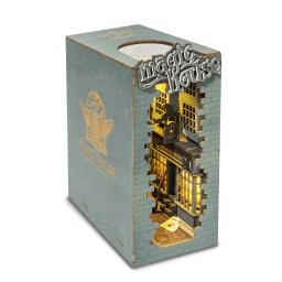 Book Nook, Cotor de carte DIY, Casuta Magica, 216 piese