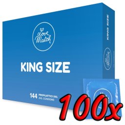 Love Match King Size 100 pack