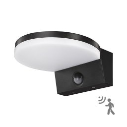 Aplică LED de exterior cu senzor LED/15W/230V IP65 negru Top Light
