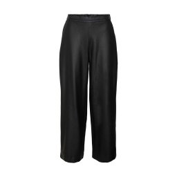 VERO MODA Pantaloni Vmcookie Hr Wide Coated Pant Noos 10267709 C-N10 black
