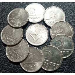 Ungaria 1994-2007 - 2 forint, circulate (10 bucati)