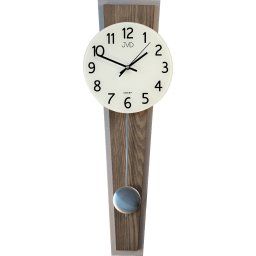 JVD NS17020/78 Pendeluhr, Nussbaum dunkel, Höhe 63 cm