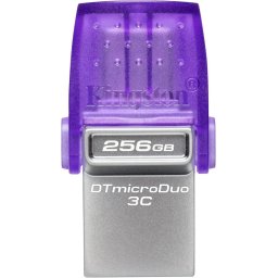 Memorie USB 256GB DataTraveler microDuo 3C 200MB/s dual USB-A + USB-C