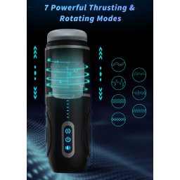 Paloqueth Electric Telescopic and Rotating Automatic Masturbator