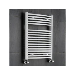 Calorifer de baie (portprosop) curbat, din otel, YF1600x500 Elegant, Alb,