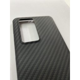 Husa telefon Plastic Huawei P40 Pro Black Carbon