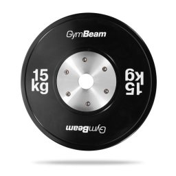 GymBeam Greutate Competition Bumper Plate 15 kg