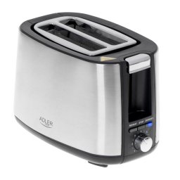 Prajitor de paine AD 3214, 900 W, 7 Trepte de prajire, Argintiu