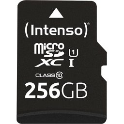 Card memorie UHS-I Performance 256 GB microSDXC, memory card (black, UHS-I U1, Class 10)