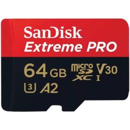 Card memorie Extreme PRO 64 GB microSDXC,(UHS-I U3, Class 10, V30, A2)