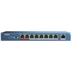 Switch 8 porturi PoE Hikvision DS-3E0109P-E/M