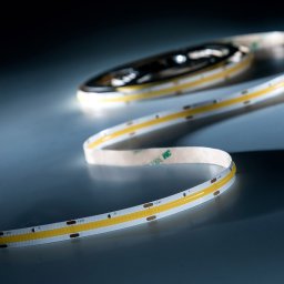 LumiFlex1080 COB COB LED Strip cu lumină continuă alb rece CRI90 6000K 4300lm 24V 5m bobină (860lm/m și 9W/m)