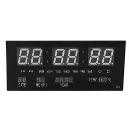 Ceas digital de perete JH-3615, afisaj alb