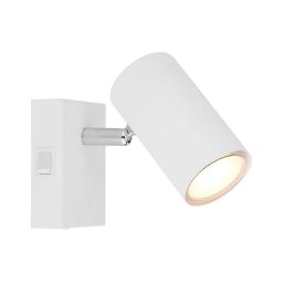 Globo 57911-1W - Aplica de perete ROBBY 1xGU10/25W/230V albă