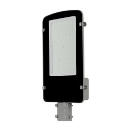 Lampă stradală LED 100W, Cip SAMSUNG, Corp Gri, 6400K, 5 Ani Garanție