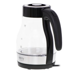 Fierbator Camry CR 1300 Kettle, Electric, Power 2200W, Capacity 1.7 L, Glass, Grey
