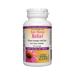 Sore throat relief 60tbl NATURAL FACTORS