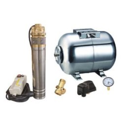 Kit complet pompa submersibila TORRENT 4SKm 150 in sistem hidrofor